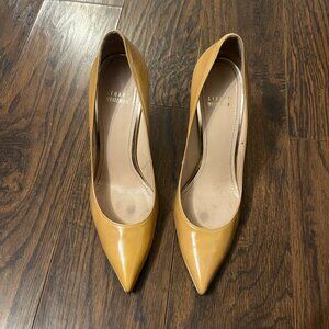 Stuart Weitzman Nude Pizza-Toe Heels